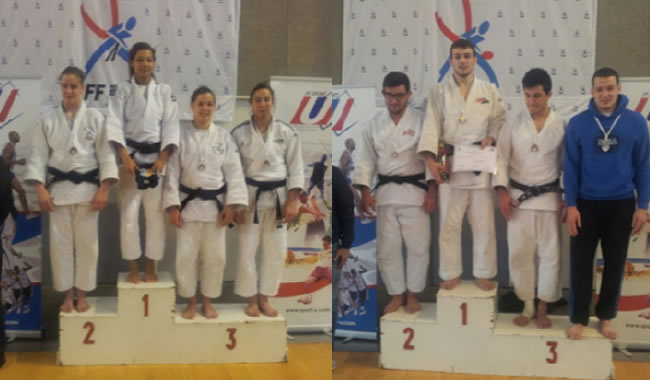 championnat france judo - Rafale de titres au Championnat de France de Judo Universitaire 2014 pour les Sportifs de Haut Niveau de l'EMLV