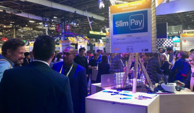 payment services booth in vivatech 2019