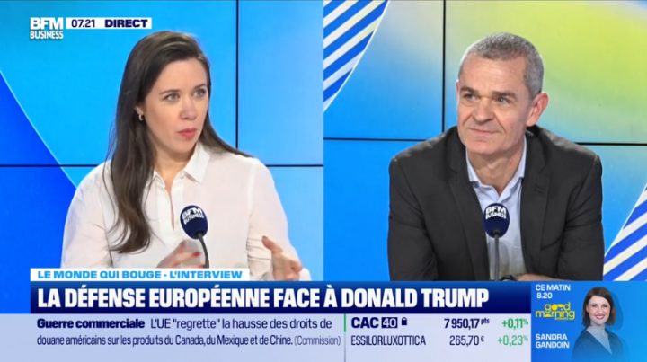 europe defense usa bastien nivet 720x403 - La défense européenne face à Donald Trump : Bastien Nivet, enseignant-chercheur EMLV, sur BFM Business